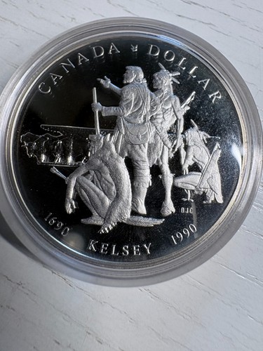 Kanada dollar silber - kanada, 1990