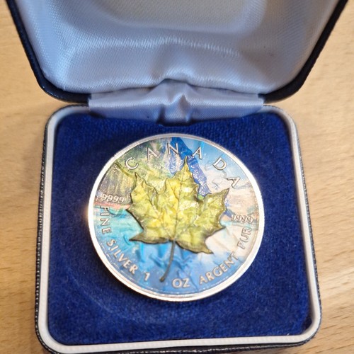 Silbermünze 5 dollar - oz,