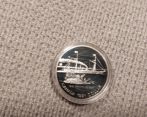 Kanada silber dollar 1991 1816 - kanada,