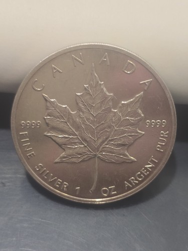 Silbermünze canada dollar 1 - canada,