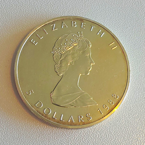 Kanada maple leaf dollars - kanada, 5