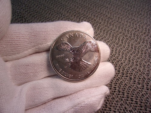 Silbermünze kanada adler - adler, 5