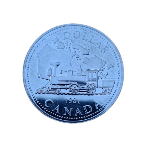Kanada dollar 1981 silber - 1981,