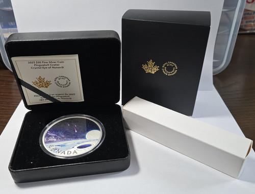 Canadian silber pp - oz,
