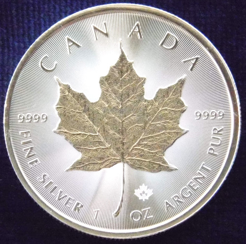Kanada 999 silber - 1, maple