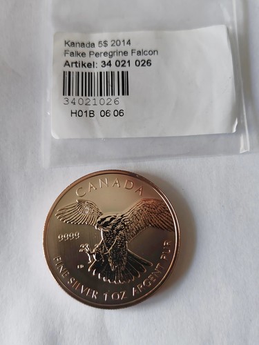 Dollar kanada oz - 5, silber