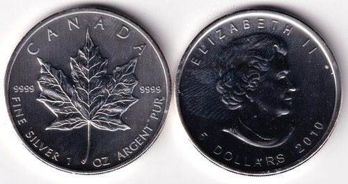 Kanada 2010 5 dollars - av-vd,