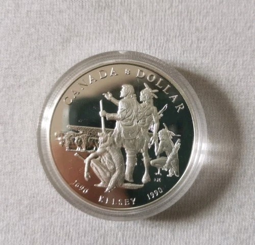 Kanada 1990 silber - kanada, dollar