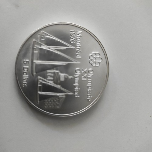 Dollar silber münze canada - 5,