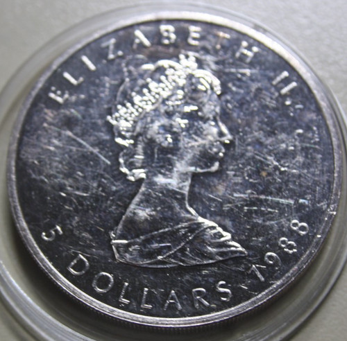 Kanada dollars 1988 silber 1 - kanada, 5