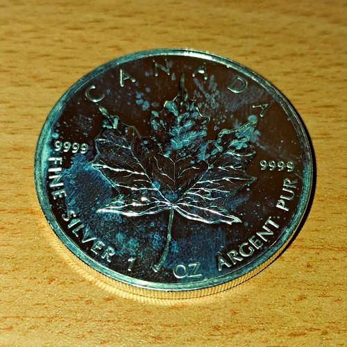 Kanada maple leaf - 5, dollars