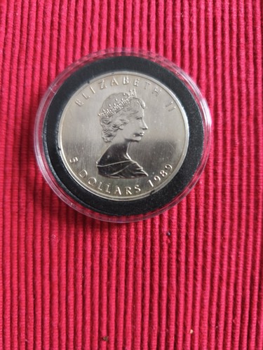 Silbermünze canada dollar 1 - 5,